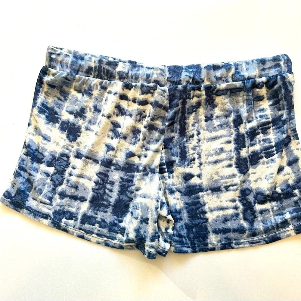 Lucky Brand Tie Dyed Pajama Bottom Shorts Size Large
